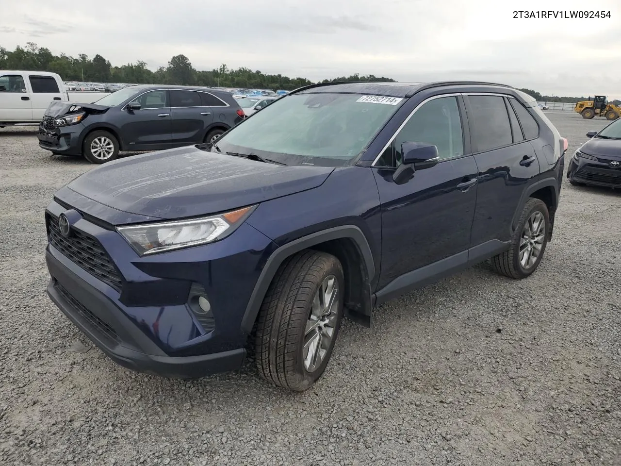 2T3A1RFV1LW092454 2020 Toyota Rav4 Xle Premium