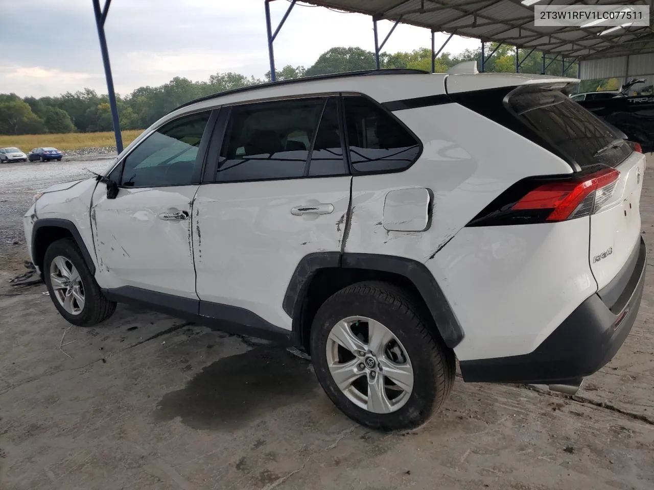 2020 Toyota Rav4 Xle VIN: 2T3W1RFV1LC077511 Lot: 72839544