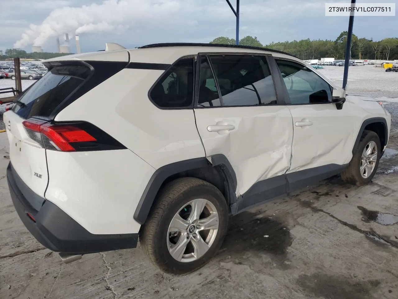 2020 Toyota Rav4 Xle VIN: 2T3W1RFV1LC077511 Lot: 72839544