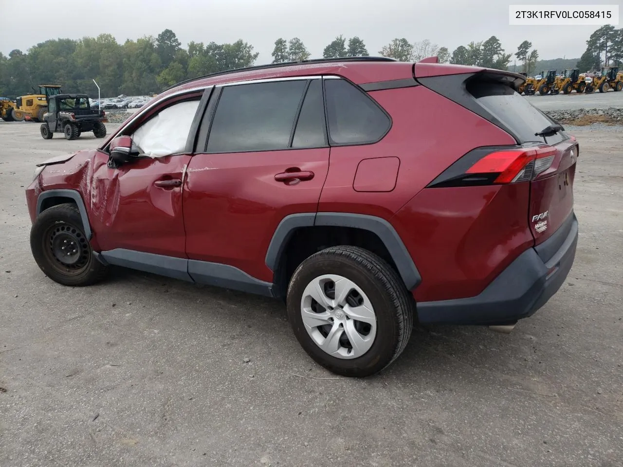 2020 Toyota Rav4 Le VIN: 2T3K1RFV0LC058415 Lot: 72887564