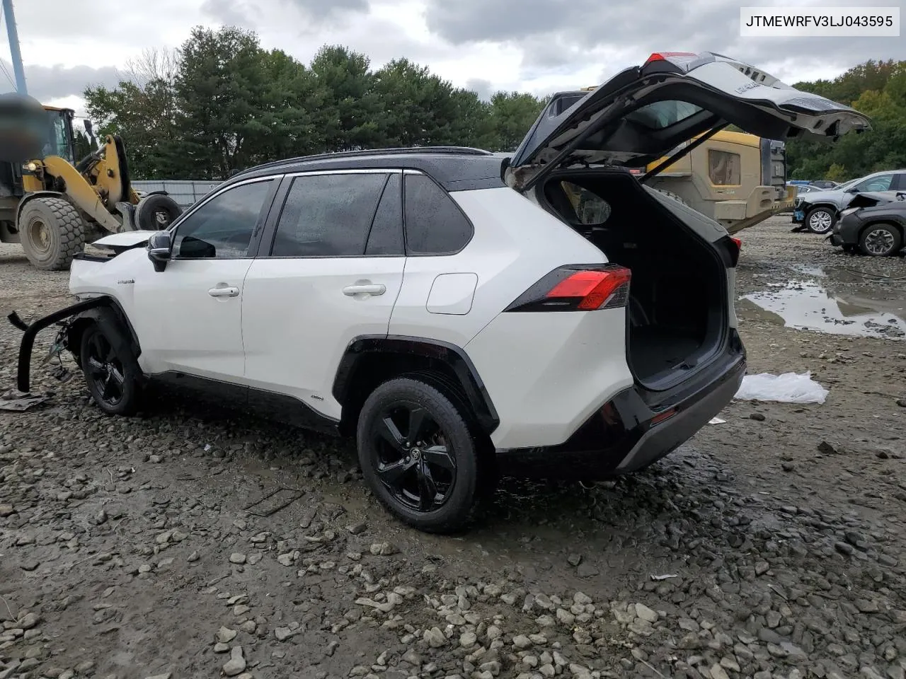 2020 Toyota Rav4 Xse VIN: JTMEWRFV3LJ043595 Lot: 72927124