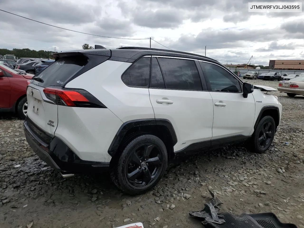 2020 Toyota Rav4 Xse VIN: JTMEWRFV3LJ043595 Lot: 72927124