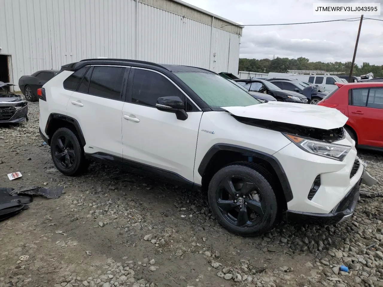 2020 Toyota Rav4 Xse VIN: JTMEWRFV3LJ043595 Lot: 72927124