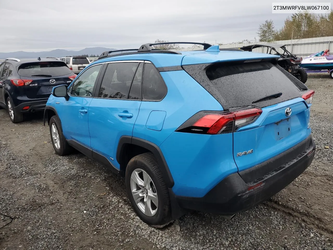 2020 Toyota Rav4 Le VIN: 2T3MWRFV8LW067100 Lot: 72930414