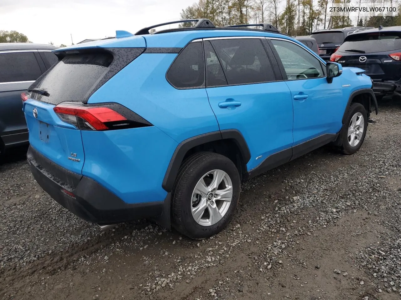 2020 Toyota Rav4 Le VIN: 2T3MWRFV8LW067100 Lot: 72930414