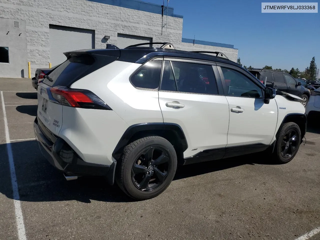 2020 Toyota Rav4 Xse VIN: JTMEWRFV8LJ033368 Lot: 72938184