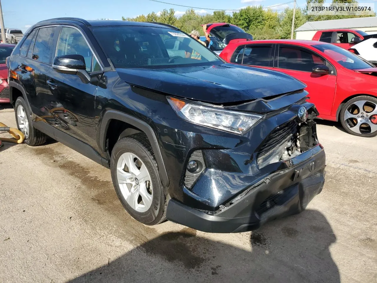 2020 Toyota Rav4 Xle VIN: 2T3P1RFV3LW105974 Lot: 73026354