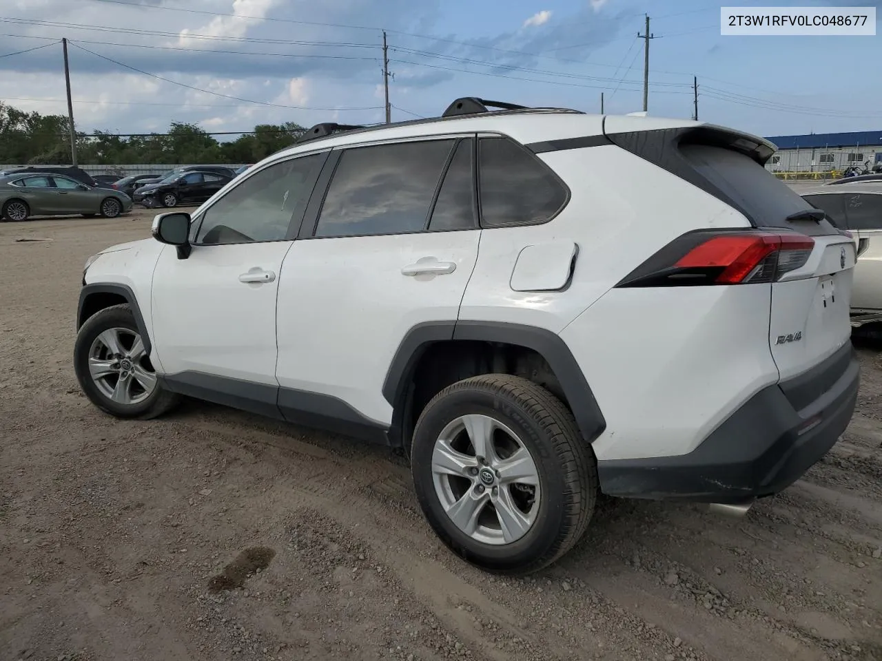 2020 Toyota Rav4 Xle VIN: 2T3W1RFV0LC048677 Lot: 73105424