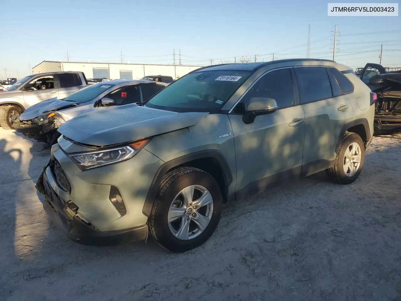 JTMR6RFV5LD003423 2020 Toyota Rav4 Xle