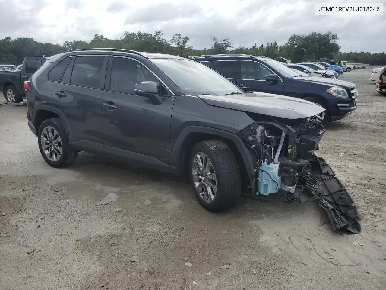 2020 Toyota Rav4 Xle Premium VIN: JTMC1RFV2LJ018046 Lot: 73137614