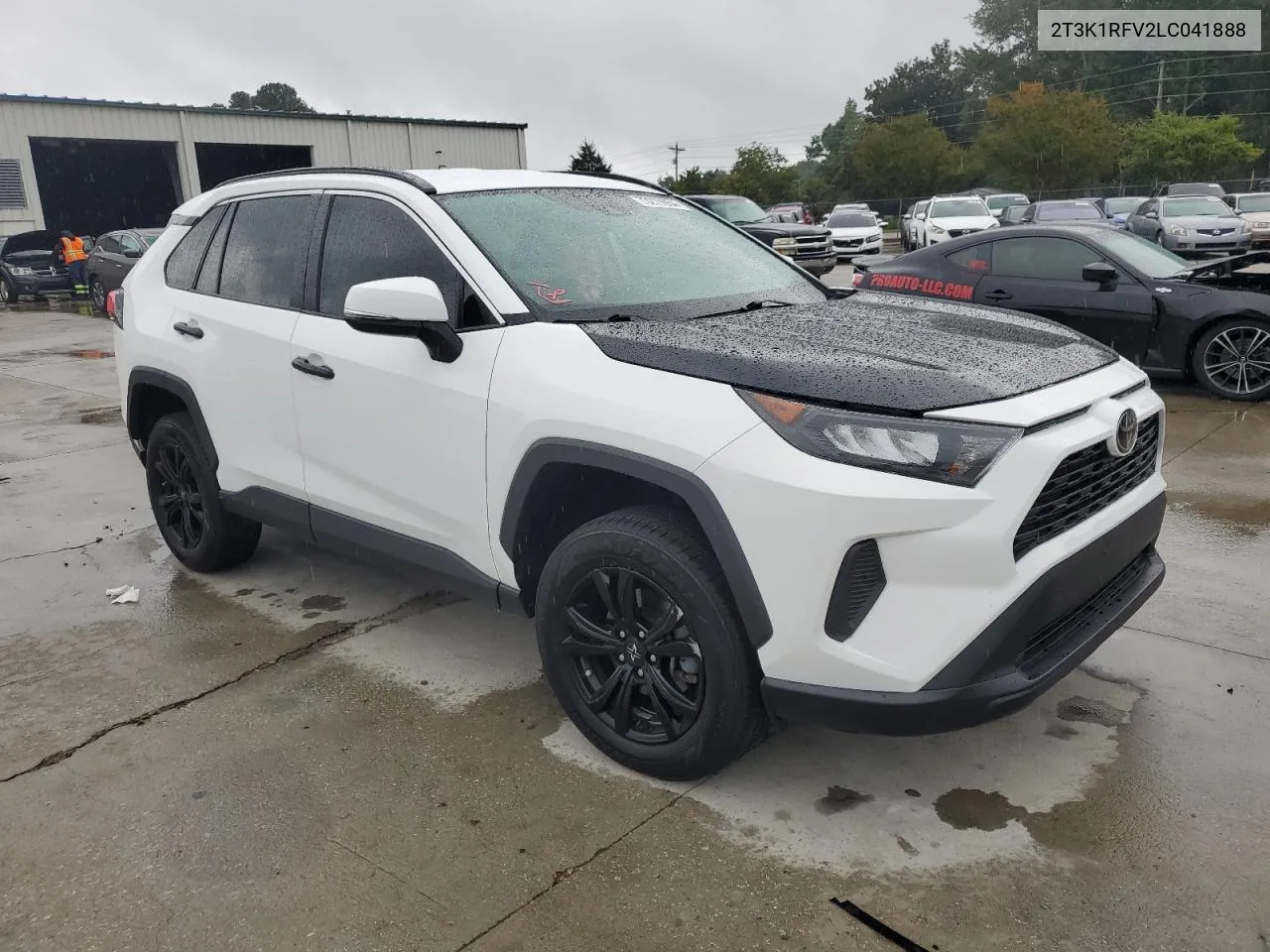 2020 Toyota Rav4 Le VIN: 2T3K1RFV2LC041888 Lot: 73277054