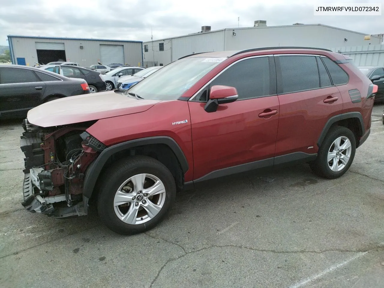 JTMRWRFV9LD072342 2020 Toyota Rav4 Xle