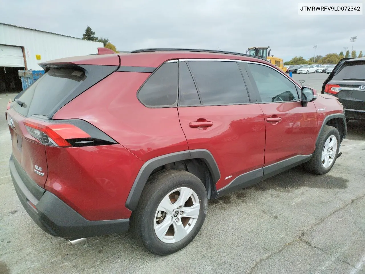 2020 Toyota Rav4 Xle VIN: JTMRWRFV9LD072342 Lot: 73313164