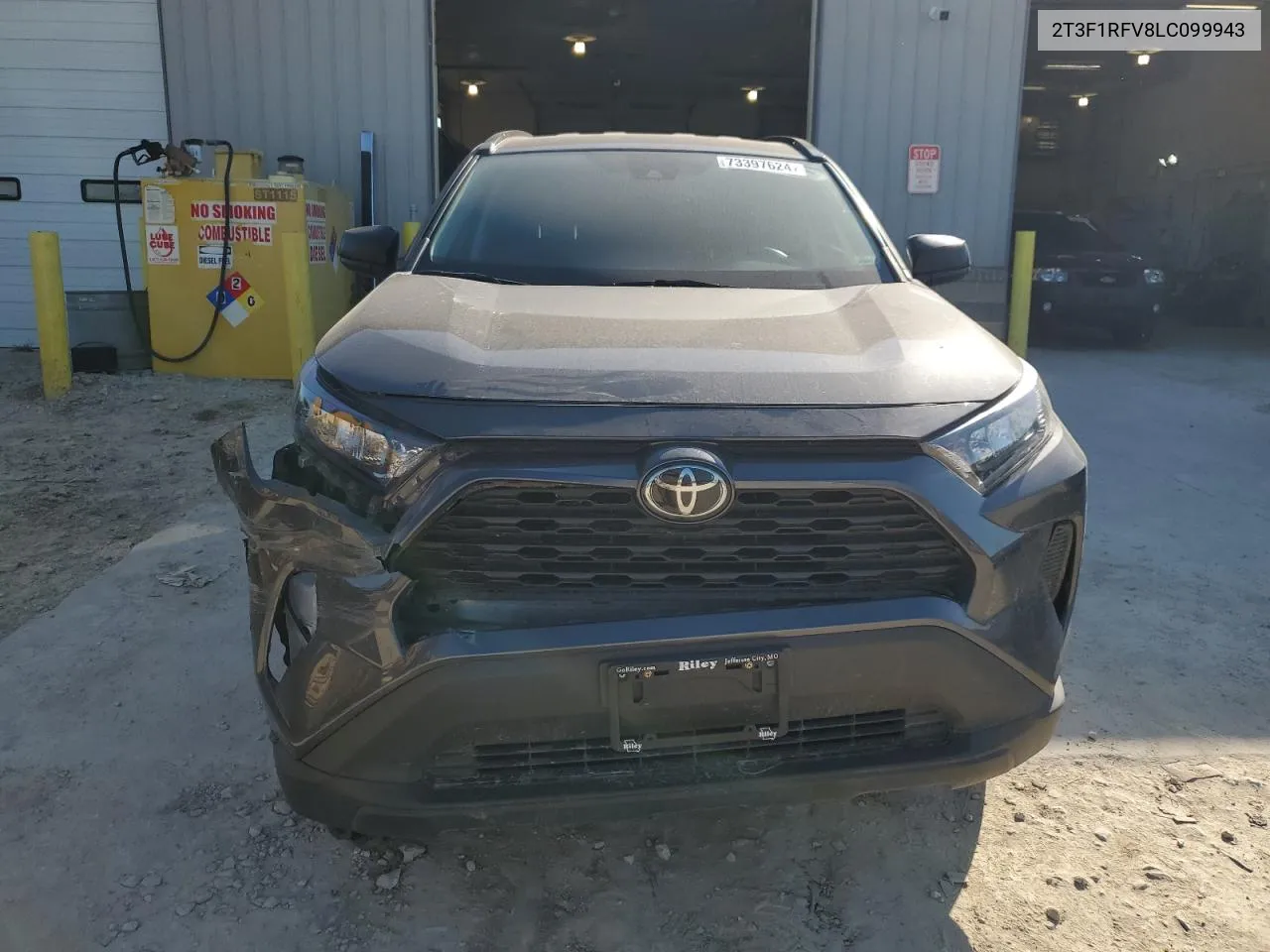 2020 Toyota Rav4 Le VIN: 2T3F1RFV8LC099943 Lot: 73397624