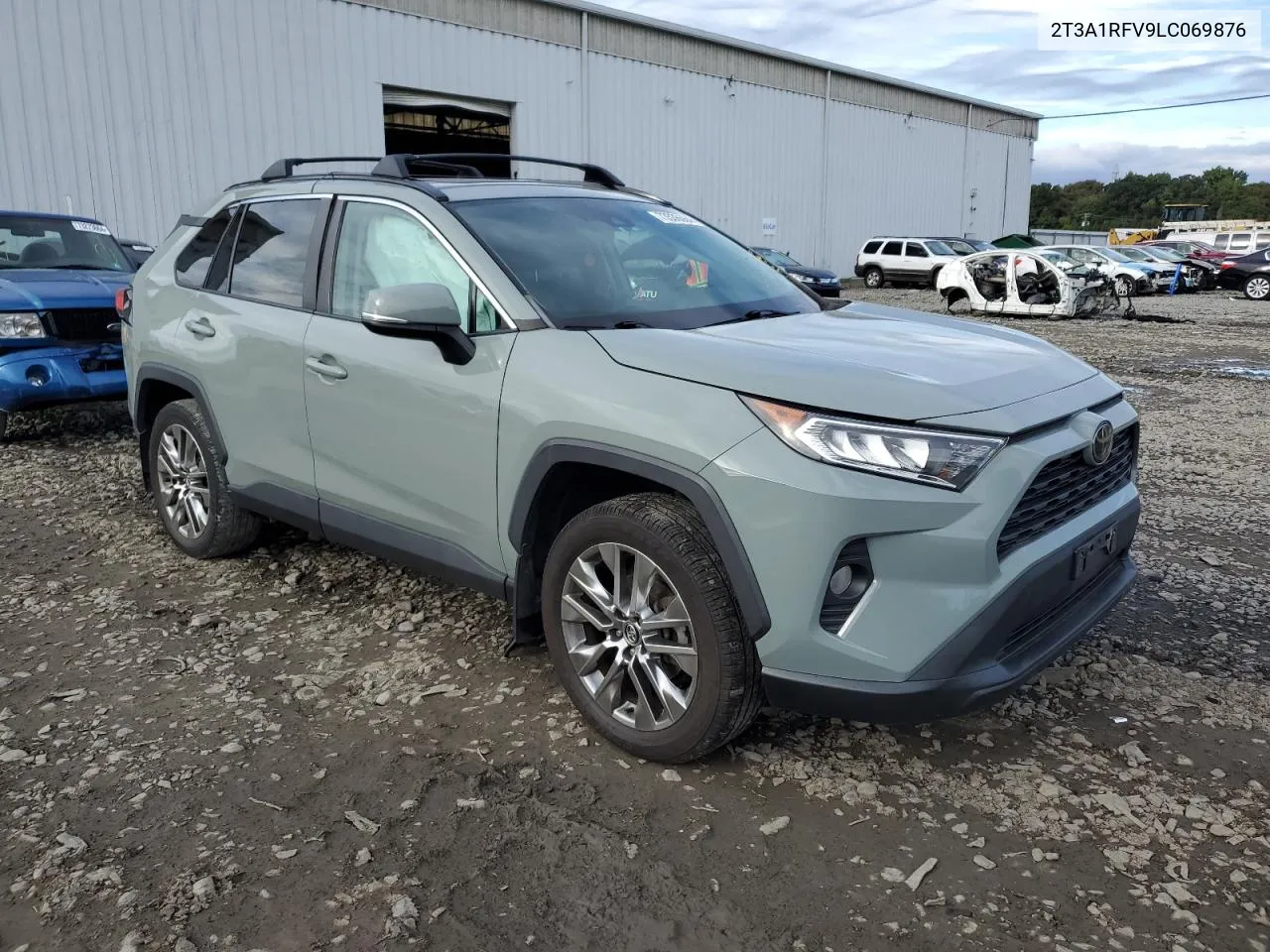 2020 Toyota Rav4 Xle Premium VIN: 2T3A1RFV9LC069876 Lot: 73536664