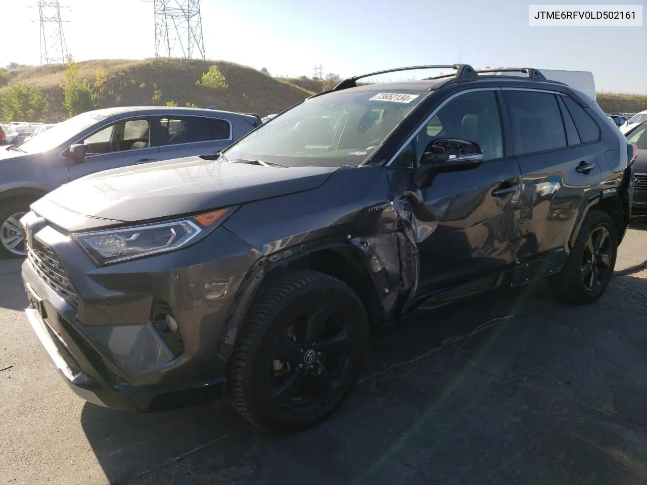 2020 Toyota Rav4 Xse VIN: JTME6RFV0LD502161 Lot: 73652134