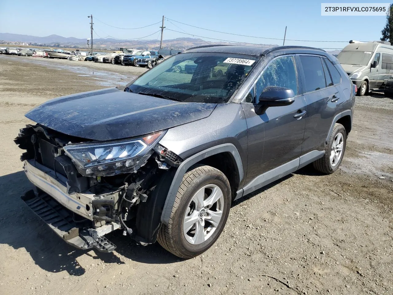 2T3P1RFVXLC075695 2020 Toyota Rav4 Xle