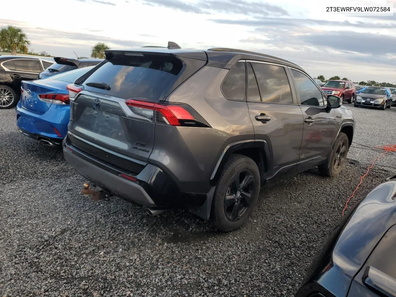 2020 Toyota Rav4 Xse VIN: 2T3EWRFV9LW072584 Lot: 73931034