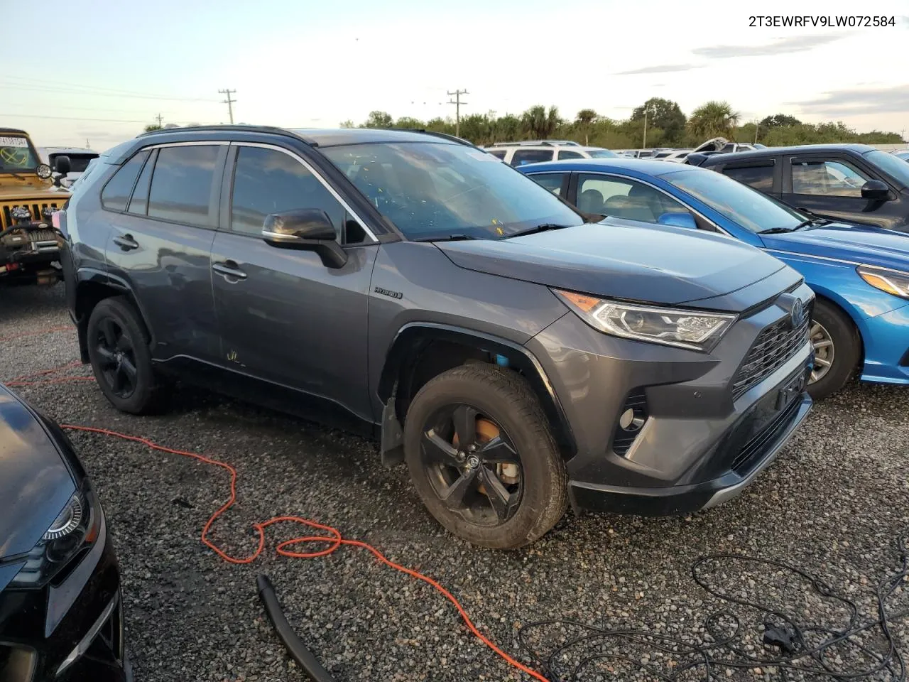 2020 Toyota Rav4 Xse VIN: 2T3EWRFV9LW072584 Lot: 73931034