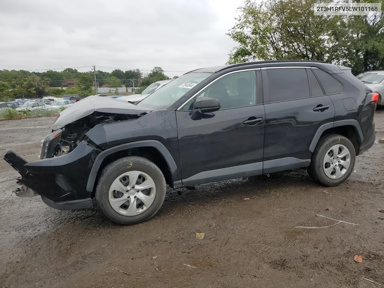 2020 Toyota Rav4 Le VIN: 2T3H1RFV5LW101168 Lot: 73943544