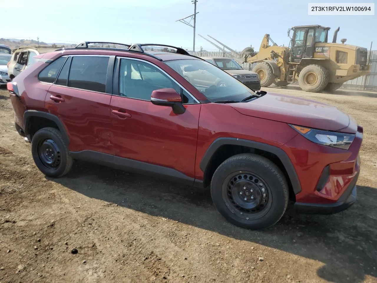 2020 Toyota Rav4 Le VIN: 2T3K1RFV2LW100694 Lot: 73974784