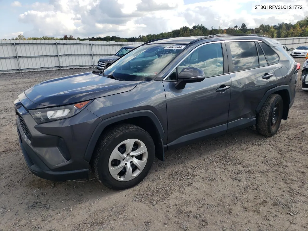 2020 Toyota Rav4 Le VIN: 2T3G1RFV3LC121772 Lot: 74042344