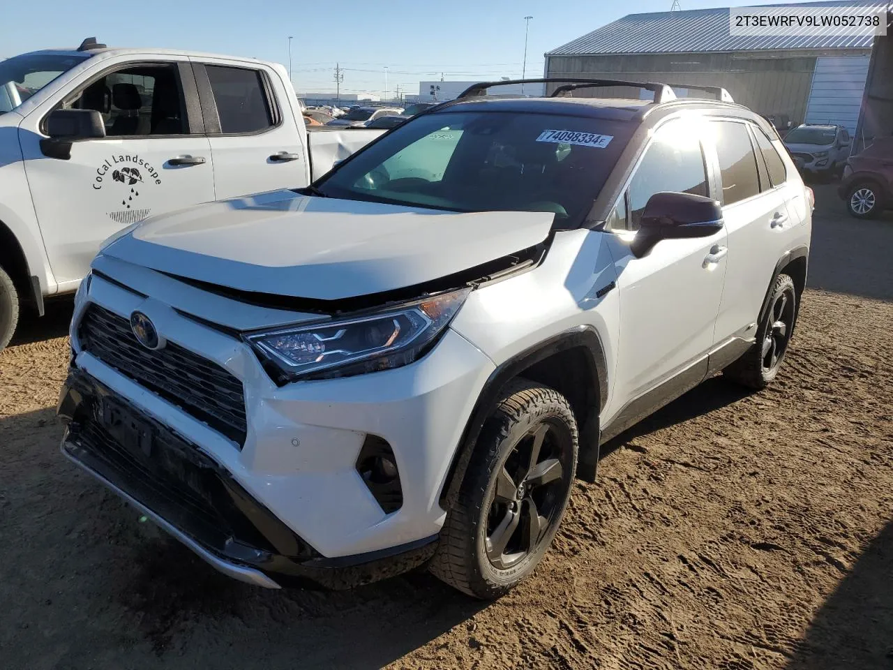 2020 Toyota Rav4 Xse VIN: 2T3EWRFV9LW052738 Lot: 74098334