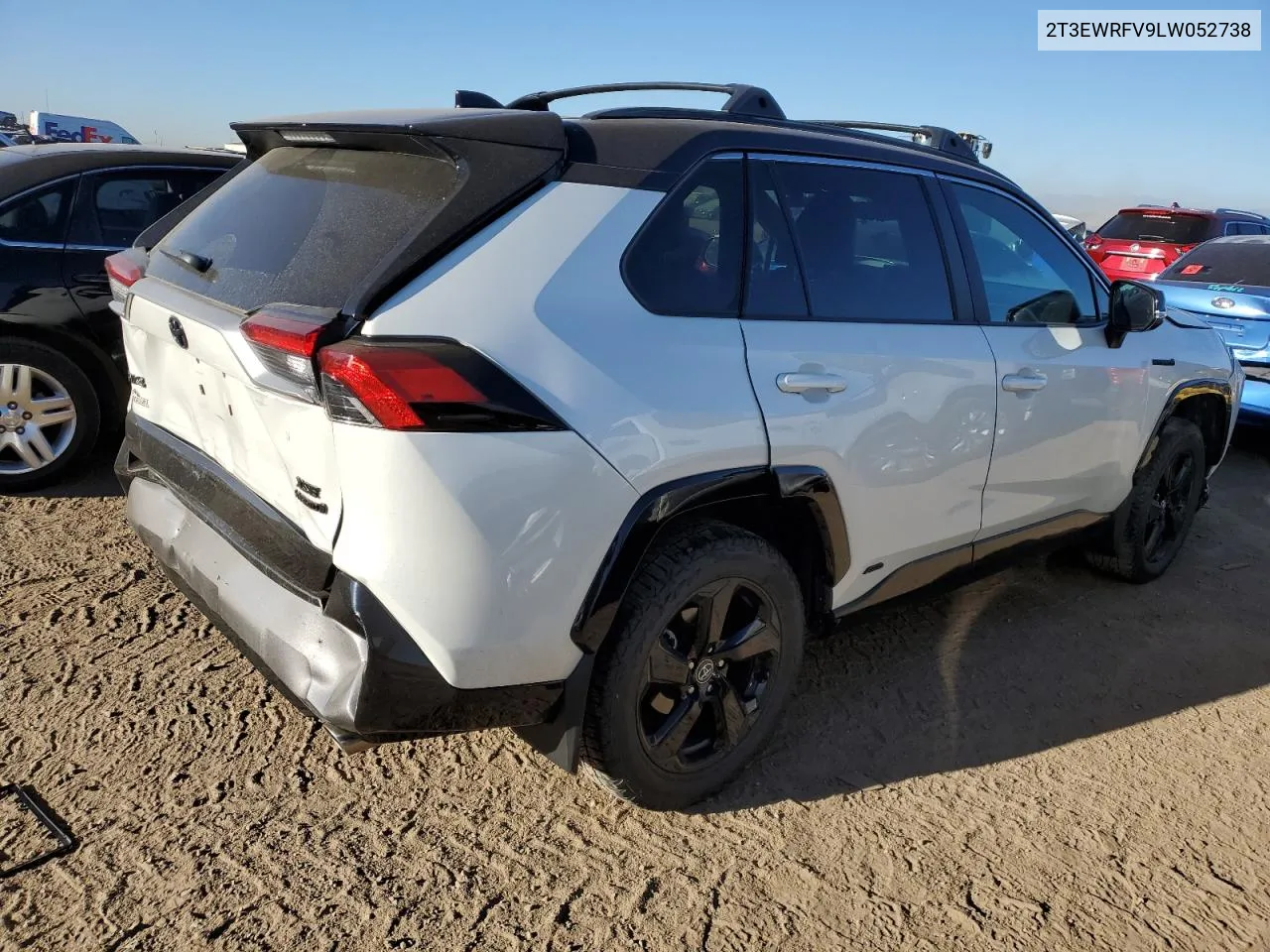 2020 Toyota Rav4 Xse VIN: 2T3EWRFV9LW052738 Lot: 74098334