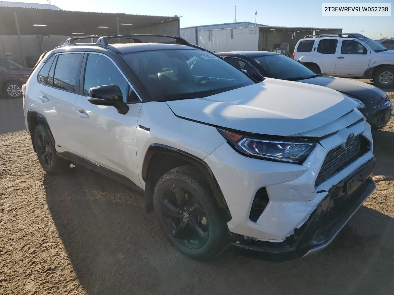 2020 Toyota Rav4 Xse VIN: 2T3EWRFV9LW052738 Lot: 74098334