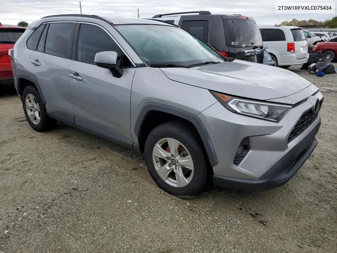 2020 Toyota Rav4 Xle VIN: 2T3W1RFVXLC075434 Lot: 74223594