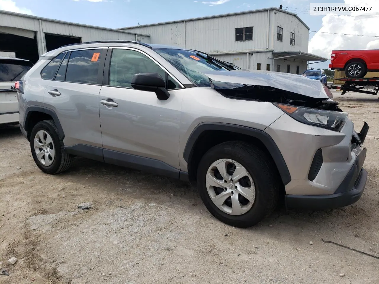 2020 Toyota Rav4 Le VIN: 2T3H1RFV9LC067477 Lot: 74274964