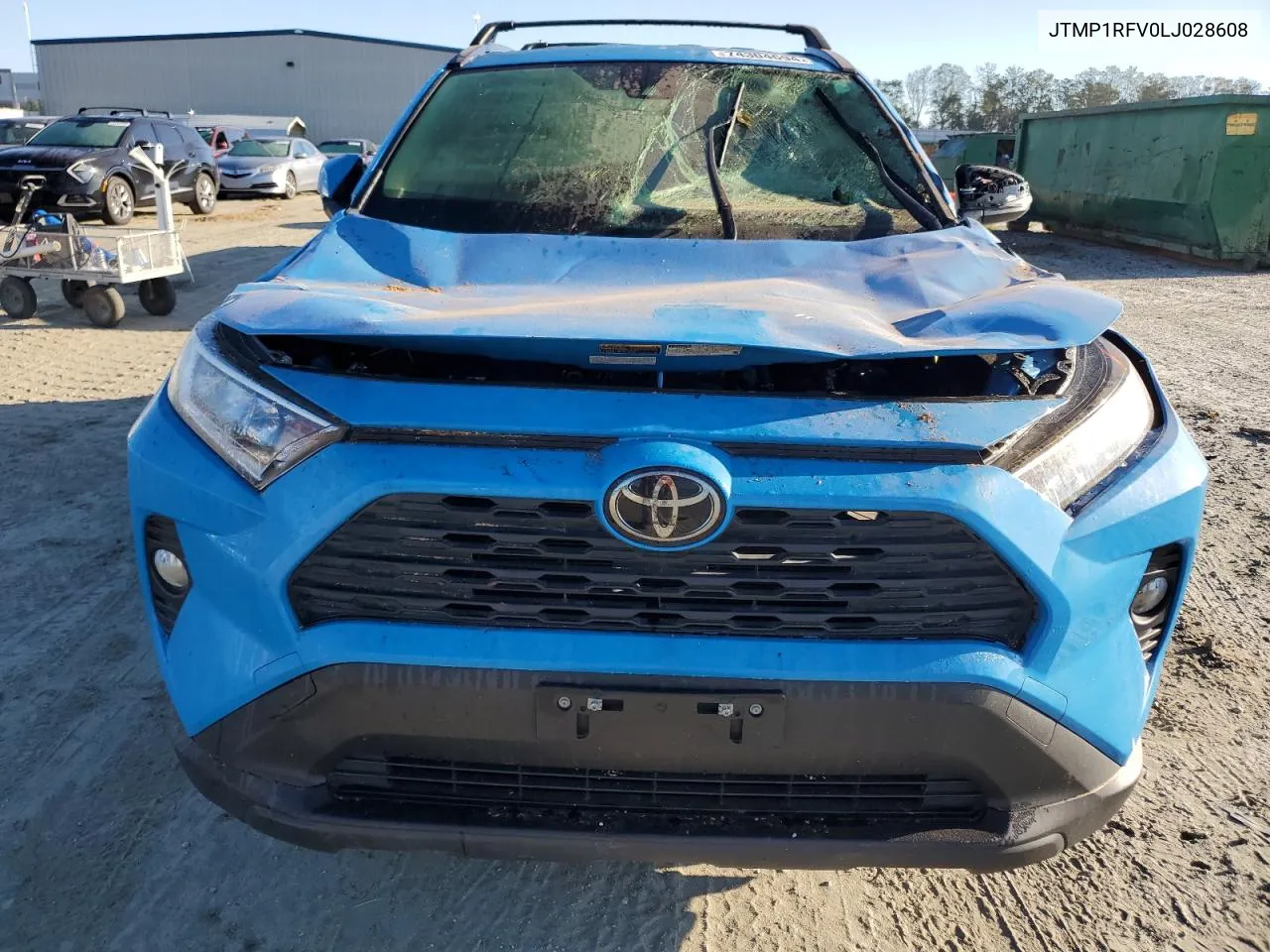 2020 Toyota Rav4 Xle VIN: JTMP1RFV0LJ028608 Lot: 74304694