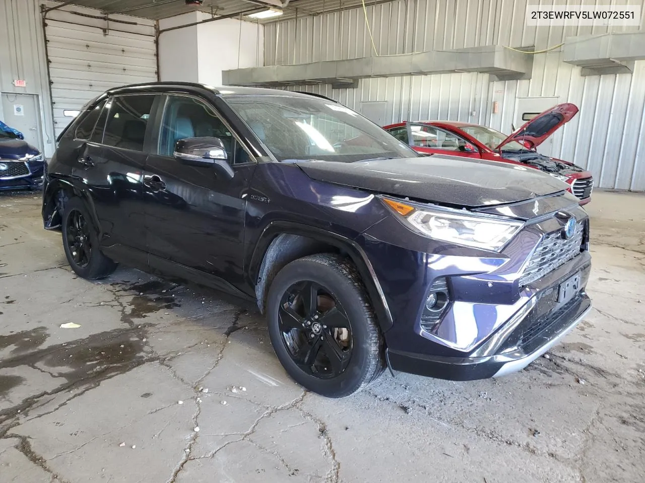 2020 Toyota Rav4 Xse VIN: 2T3EWRFV5LW072551 Lot: 74325984