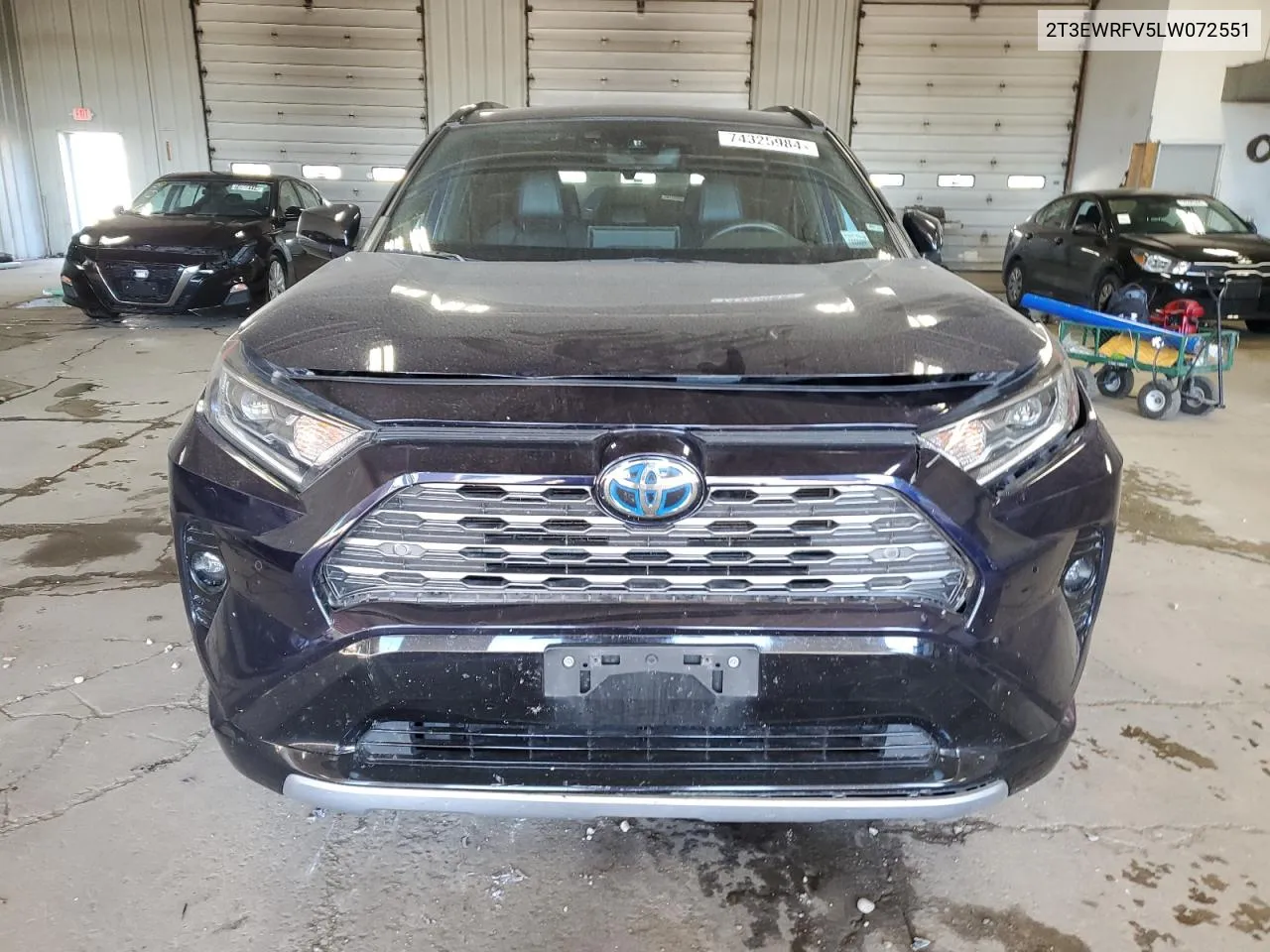 2020 Toyota Rav4 Xse VIN: 2T3EWRFV5LW072551 Lot: 74325984