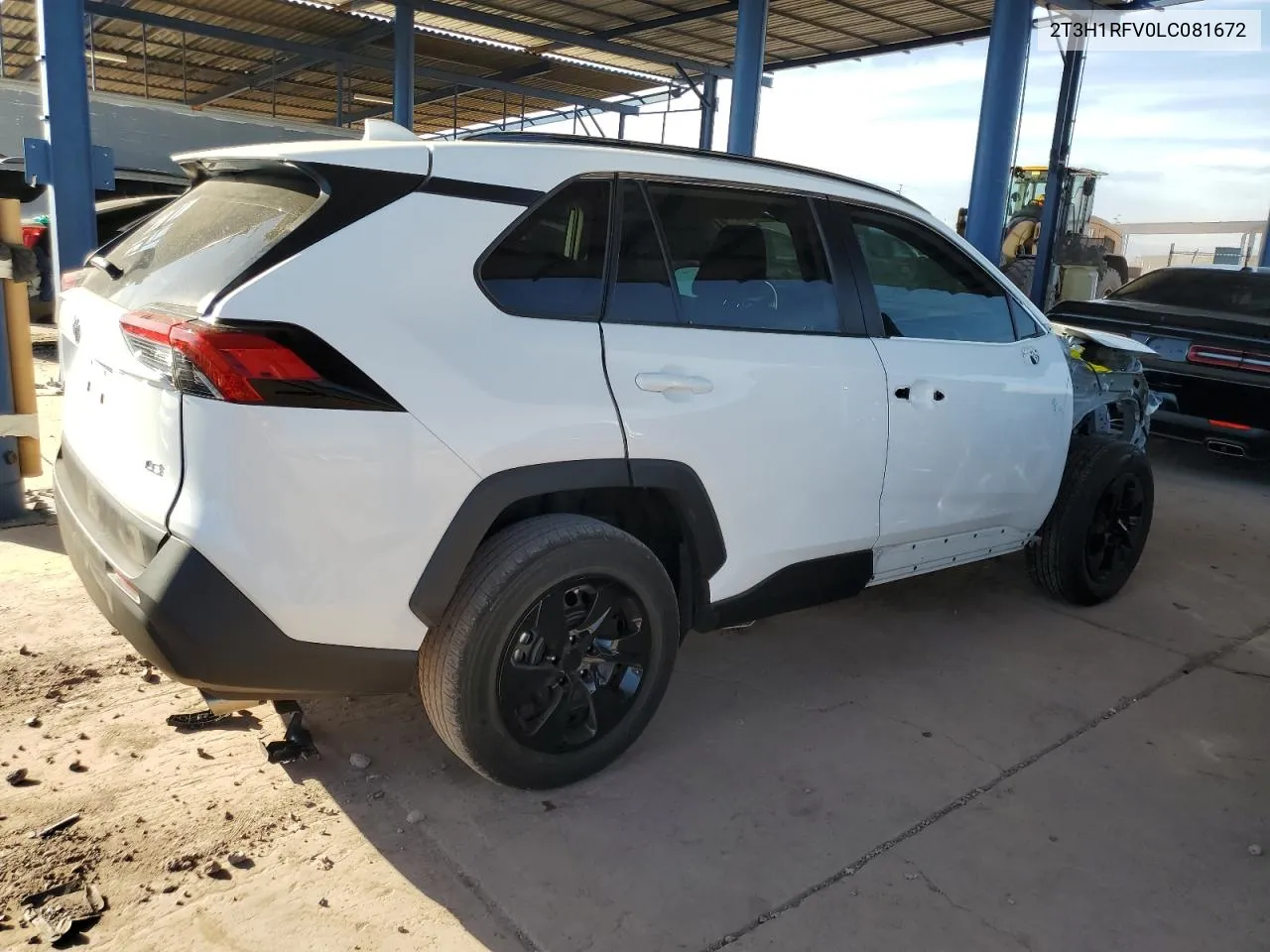 2020 Toyota Rav4 Le VIN: 2T3H1RFV0LC081672 Lot: 74480614