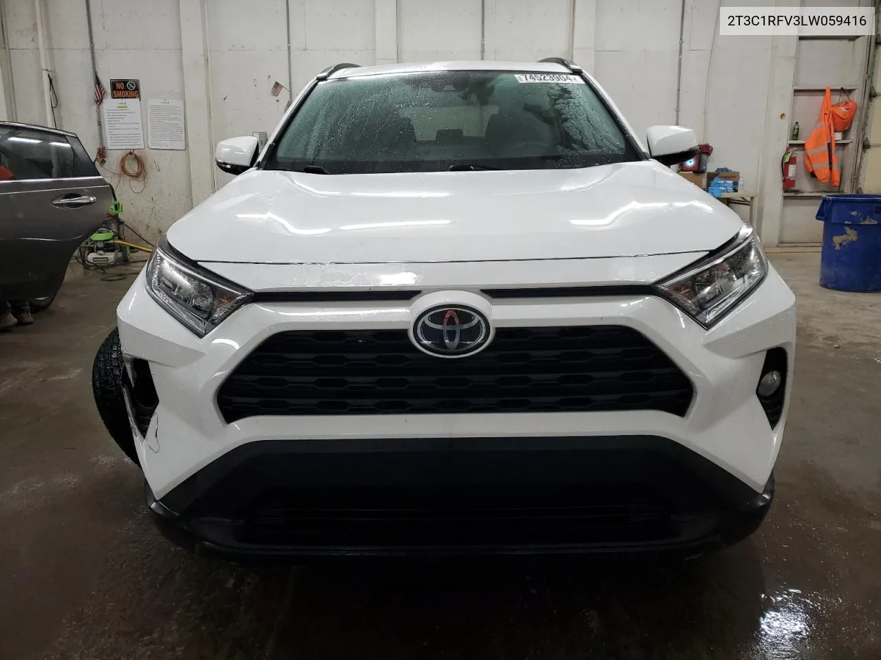 2020 Toyota Rav4 Xle Premium VIN: 2T3C1RFV3LW059416 Lot: 74523904