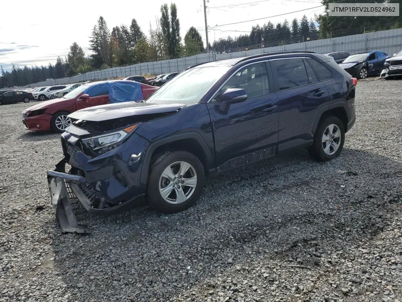 2020 Toyota Rav4 Xle VIN: JTMP1RFV2LD524962 Lot: 74630024