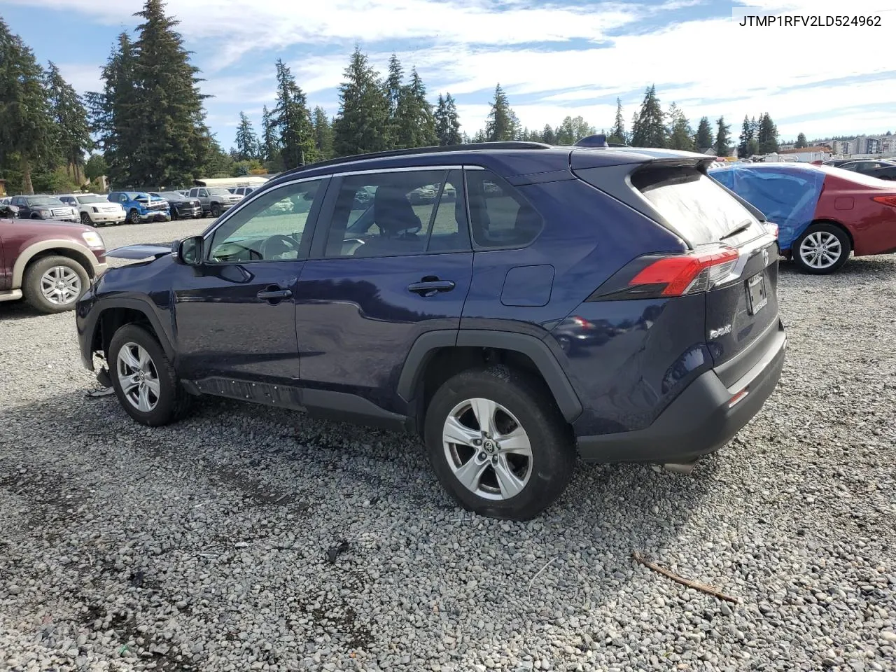 2020 Toyota Rav4 Xle VIN: JTMP1RFV2LD524962 Lot: 74630024