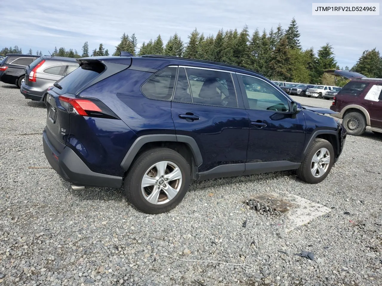 2020 Toyota Rav4 Xle VIN: JTMP1RFV2LD524962 Lot: 74630024