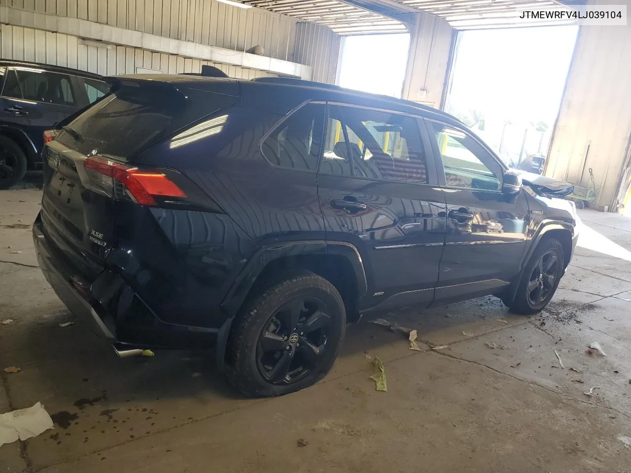 2020 Toyota Rav4 Xse VIN: JTMEWRFV4LJ039104 Lot: 74741064