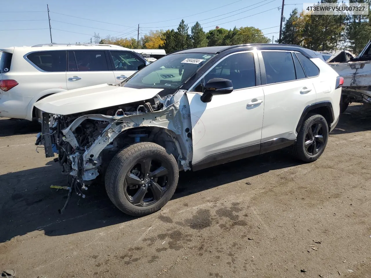 2020 Toyota Rav4 Xse VIN: 4T3EWRFV5LU007327 Lot: 74844934