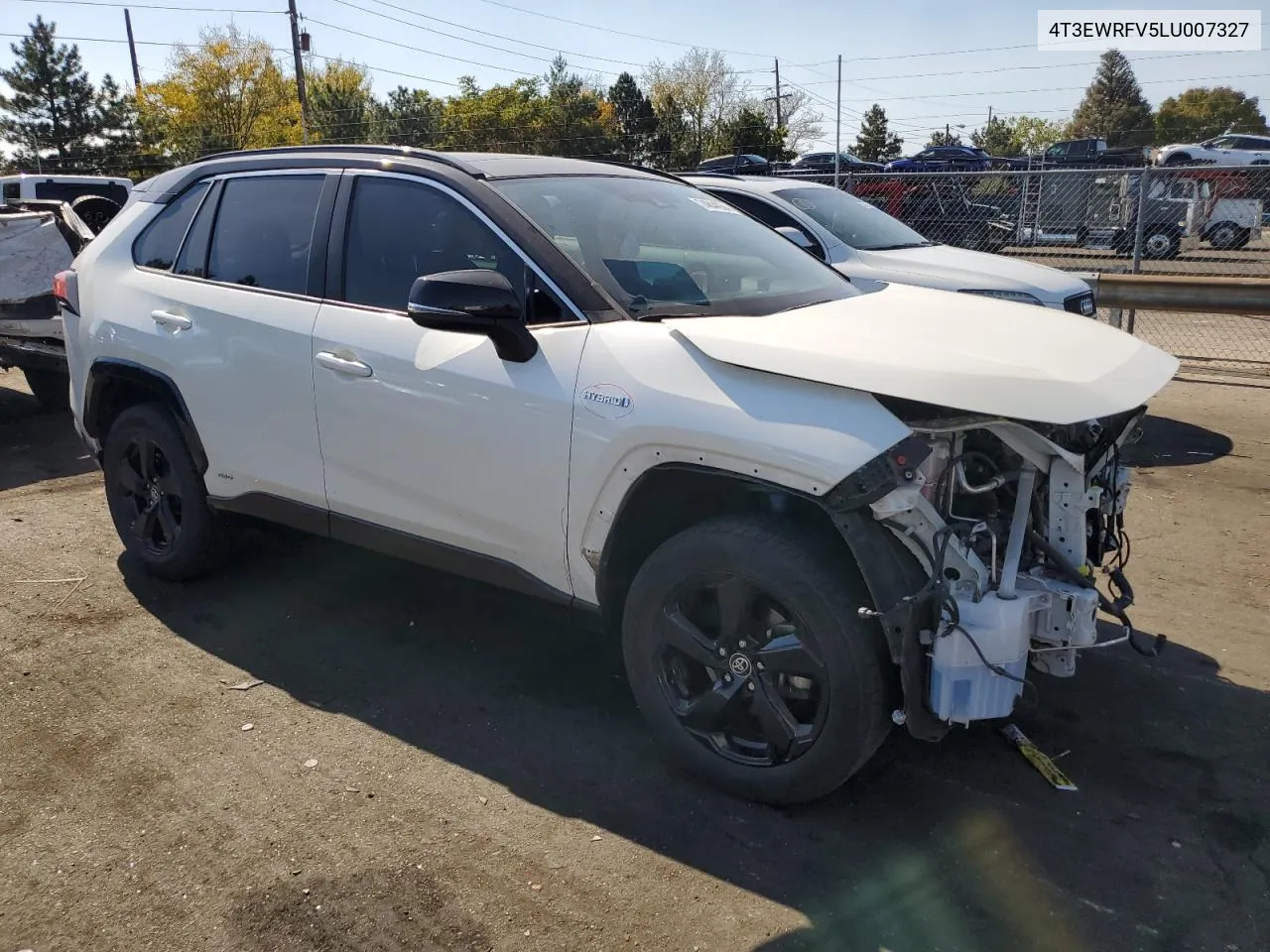 2020 Toyota Rav4 Xse VIN: 4T3EWRFV5LU007327 Lot: 74844934