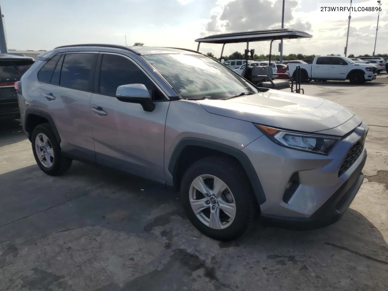 2020 Toyota Rav4 Xle VIN: 2T3W1RFV1LC048896 Lot: 74856234