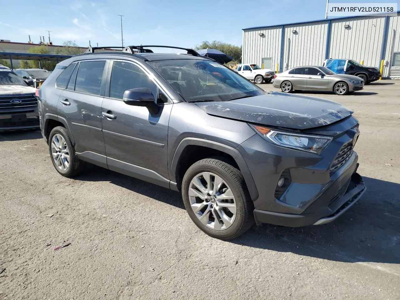 2020 Toyota Rav4 Limited VIN: JTMY1RFV2LD521158 Lot: 75053874