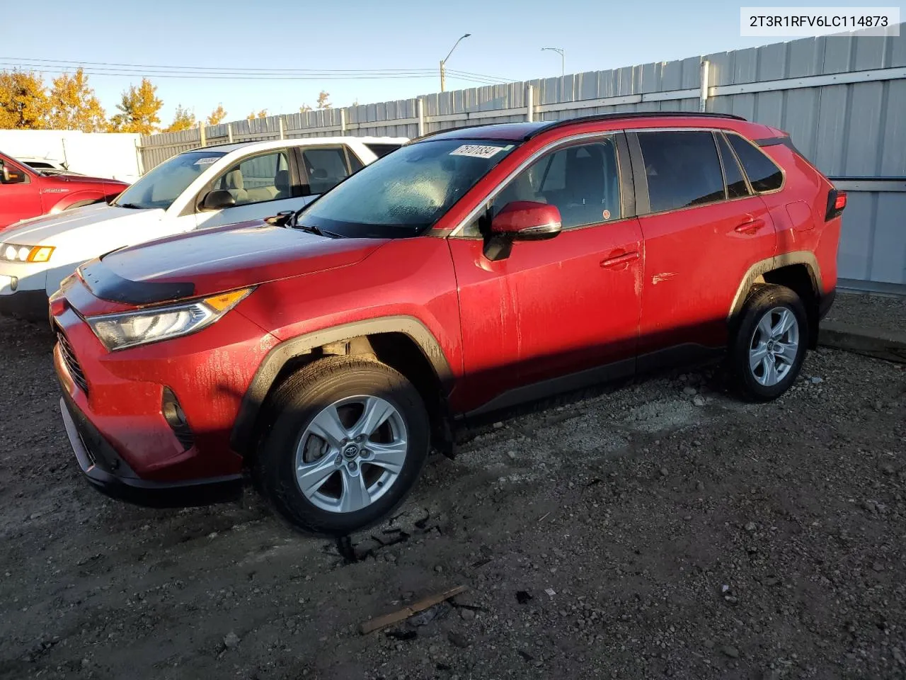 2020 Toyota Rav4 Xle VIN: 2T3R1RFV6LC114873 Lot: 75101834