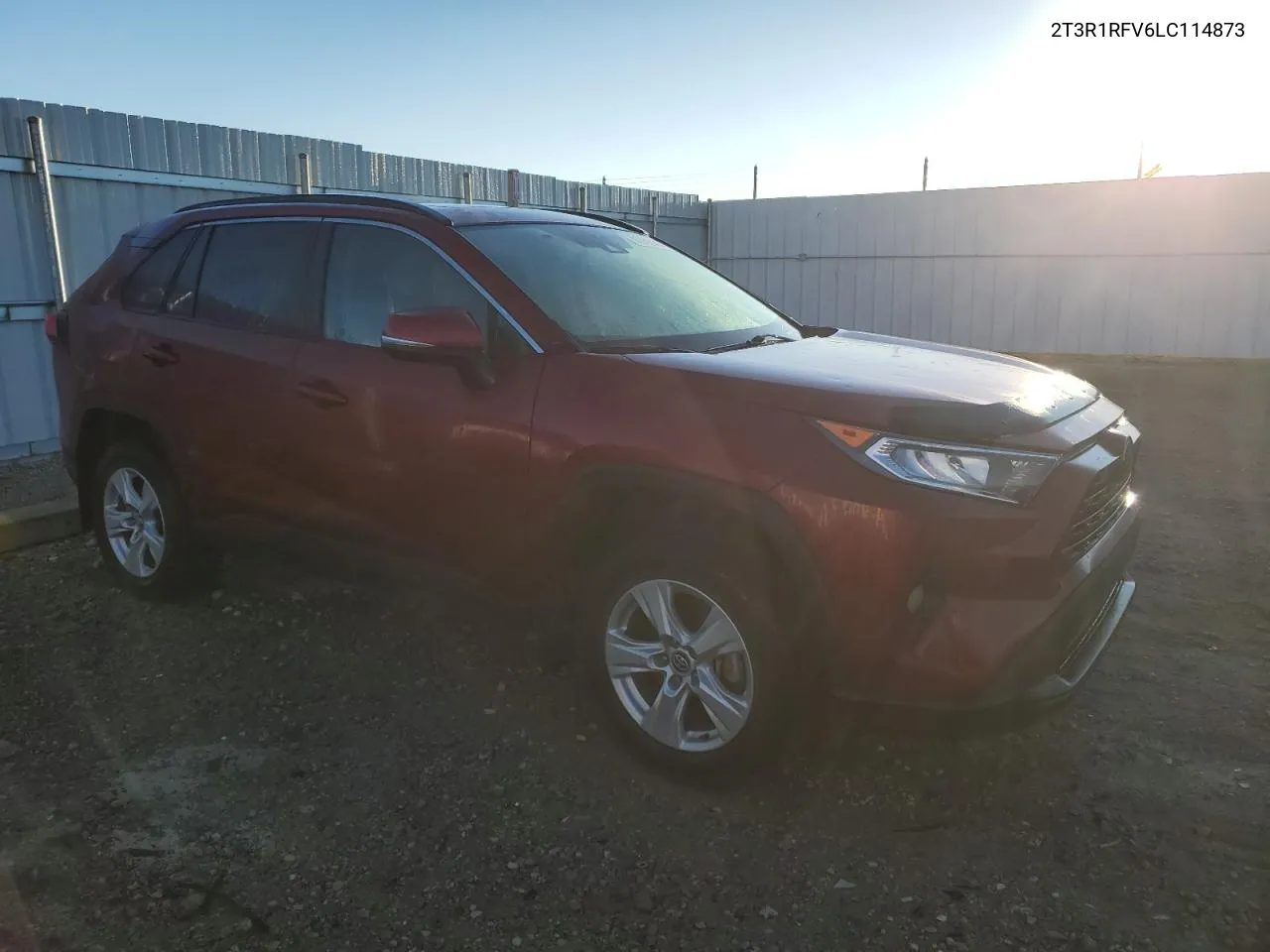 2020 Toyota Rav4 Xle VIN: 2T3R1RFV6LC114873 Lot: 75101834