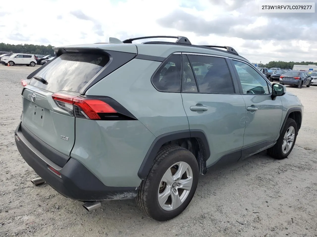 2020 Toyota Rav4 Xle VIN: 2T3W1RFV7LC079277 Lot: 75300414