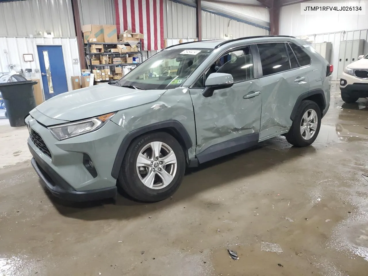 2020 Toyota Rav4 Xle VIN: JTMP1RFV4LJ026134 Lot: 75464414