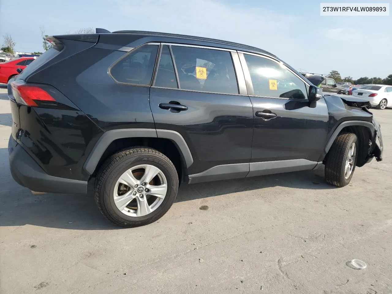 2020 Toyota Rav4 Xle VIN: 2T3W1RFV4LW089893 Lot: 75465384