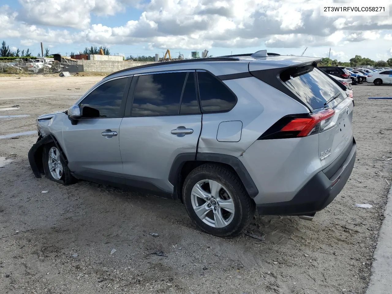 2020 Toyota Rav4 Xle VIN: 2T3W1RFV0LC058271 Lot: 75471054